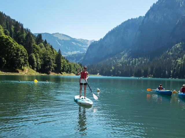 Paddle Lake Montriond Yvan Tisseyre