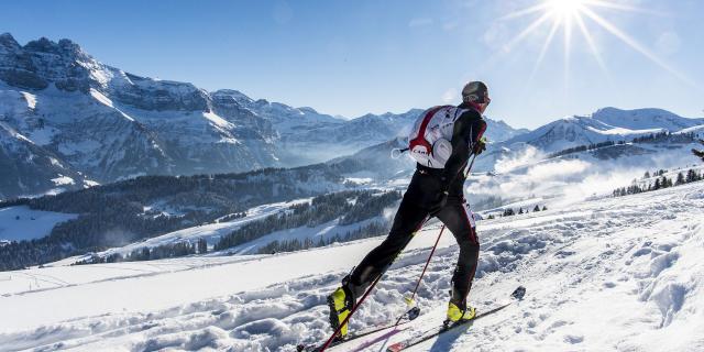 Touring Tracks in Morgins