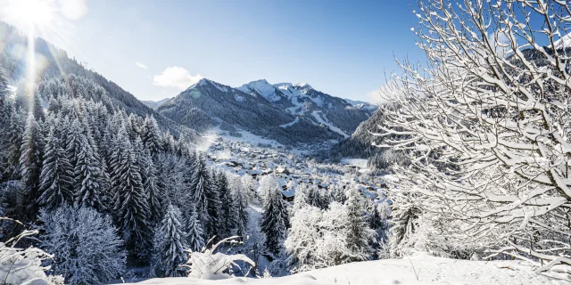 Chatel En Hiver L.meyer Chatel 3 1